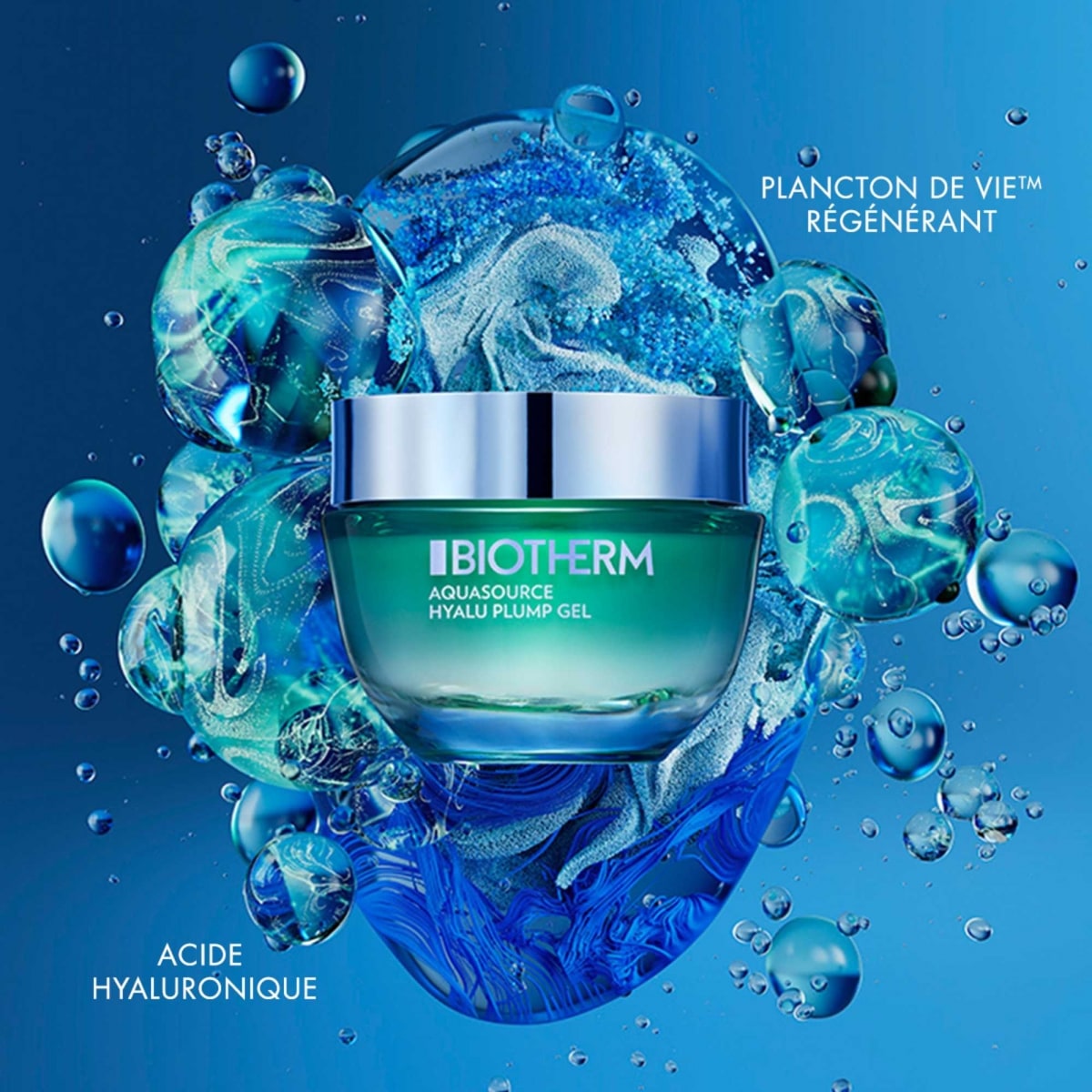 Biotherm AquaSource Hyalu Plump Gel Hydratation 48 H Peaux Normales à Mixtes
