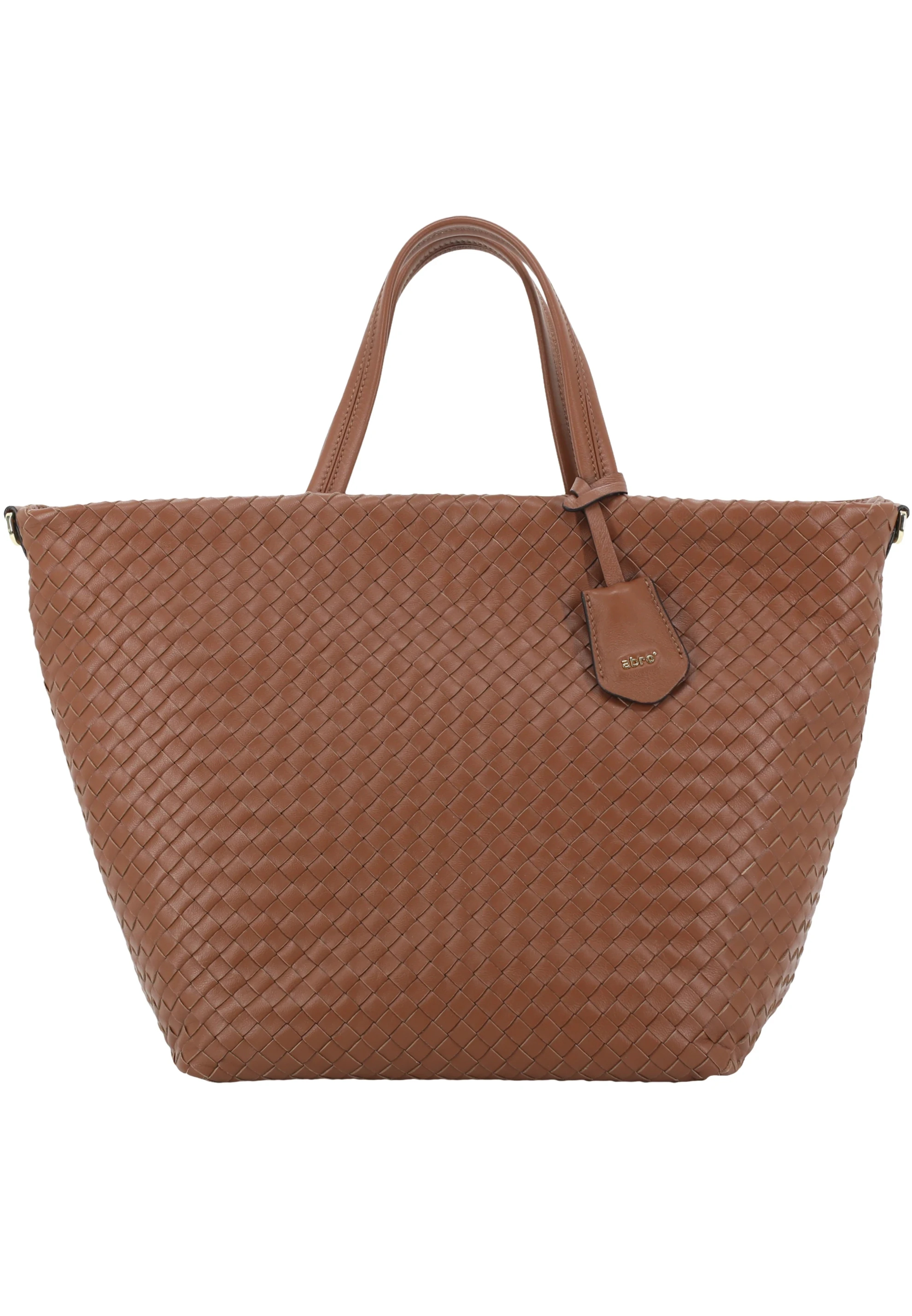 shopper ALBA Leather Piuma Weaving Standard