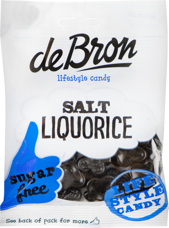 De Bron Klavertjes zout suikervrij 100g