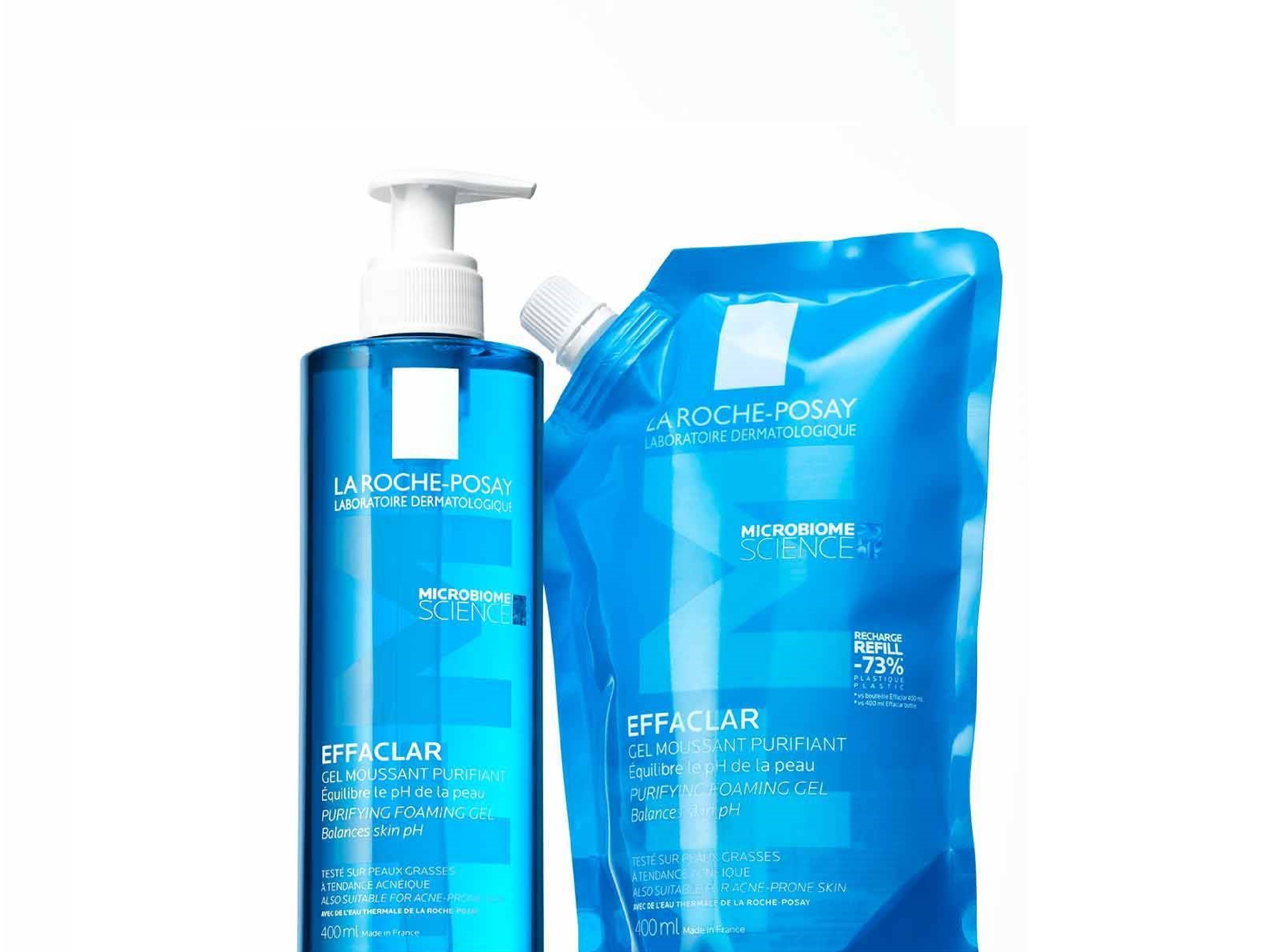 GEL MOUSSE LA ROCHE POSAY EFFACLAR RECARGA 400ML