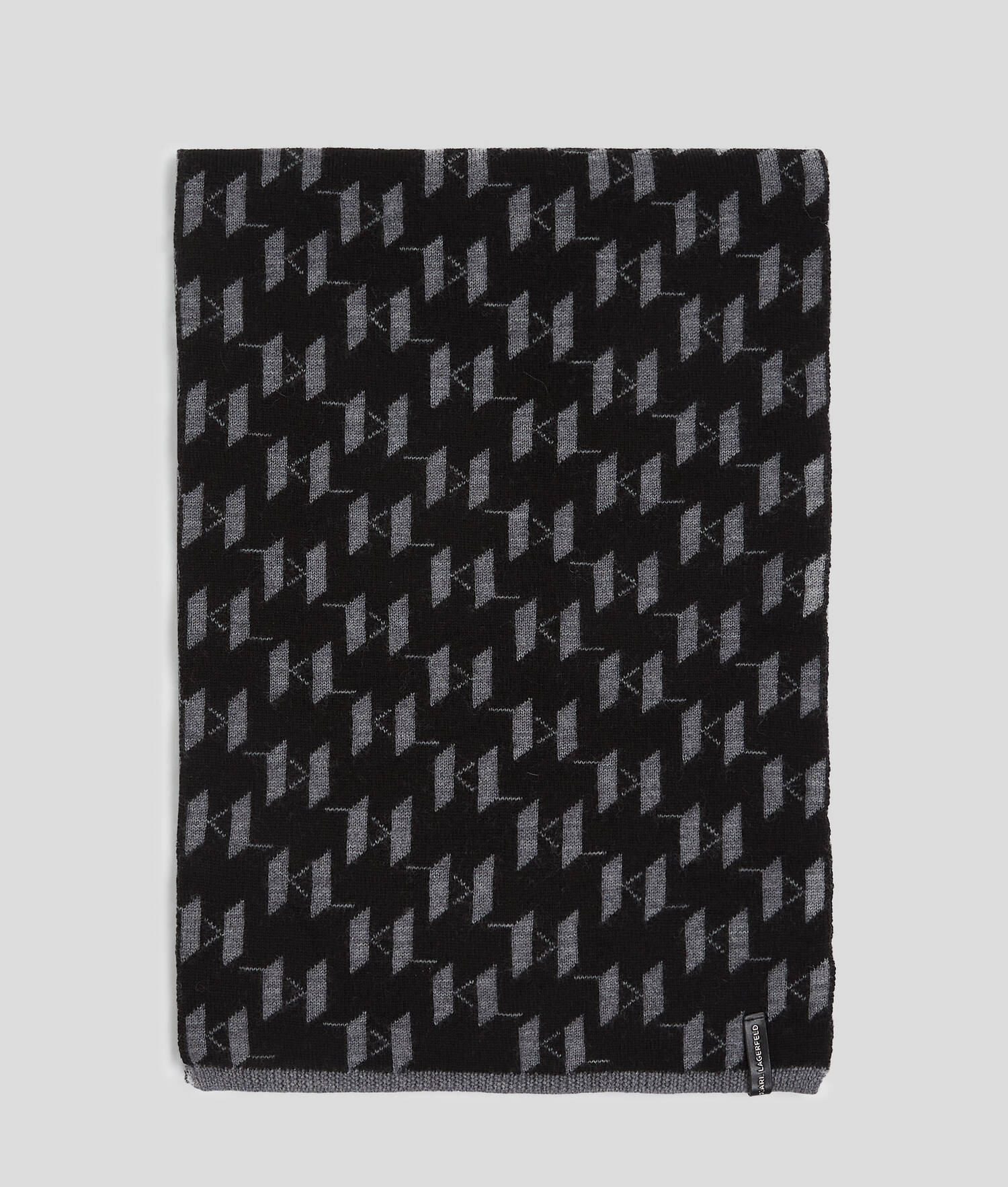 ÉCHARPE TISSÉE K/MONOGRAM - Noir