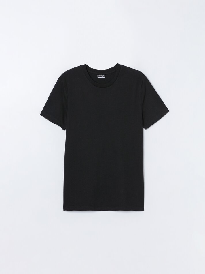 Pacote com 2 camisetas básicas - Pretas