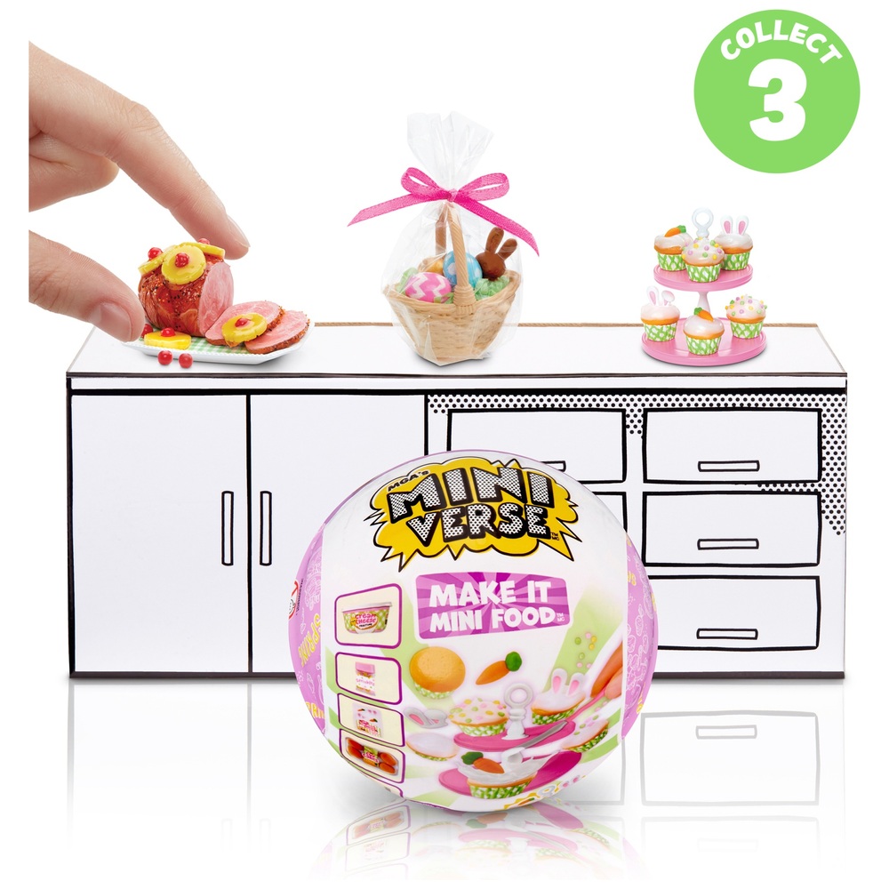 MGA's Miniverse Make It Mini Food Spring Diner Capsule Assortment