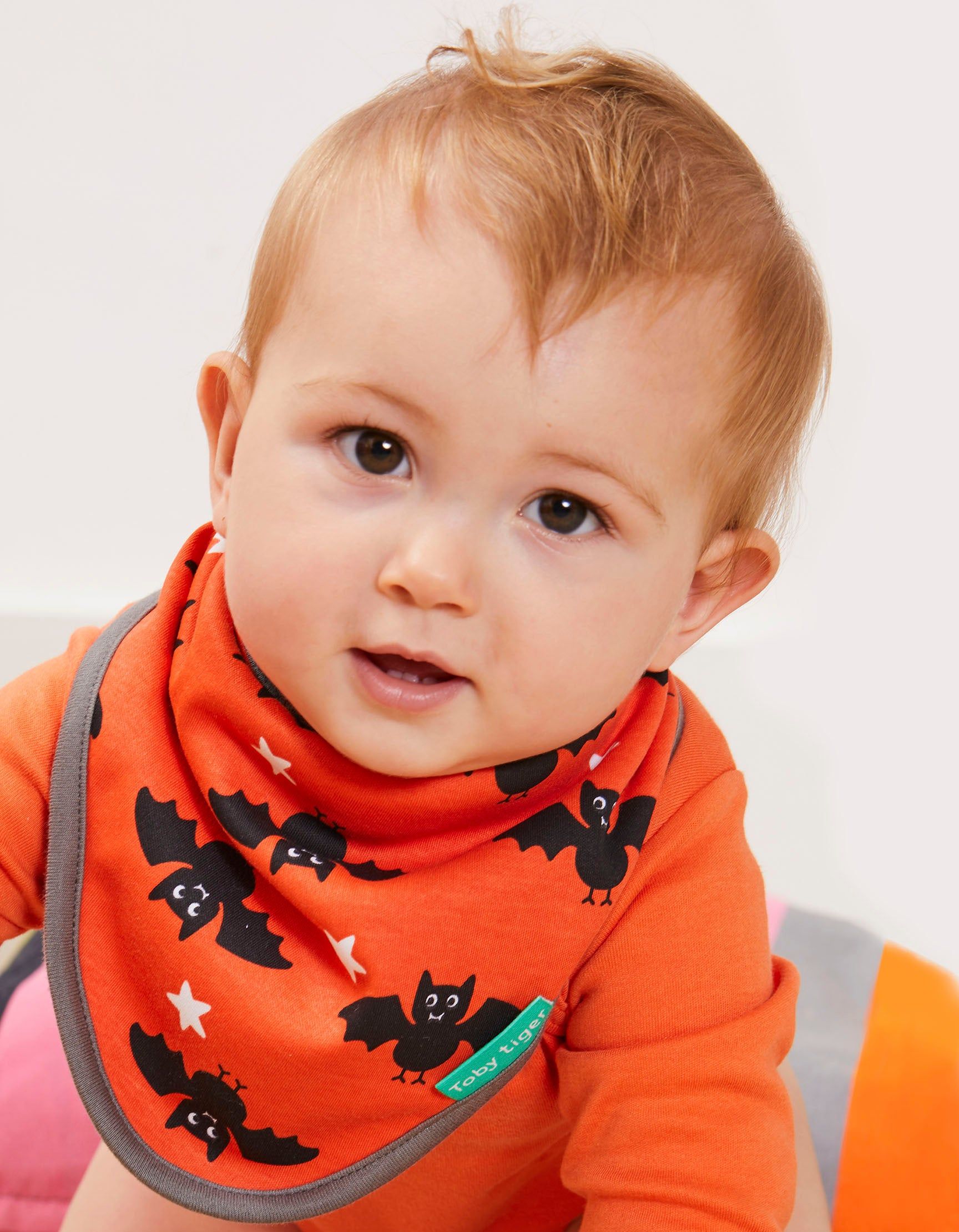 Toby Tiger Baby-Tuch mit Fledermaus