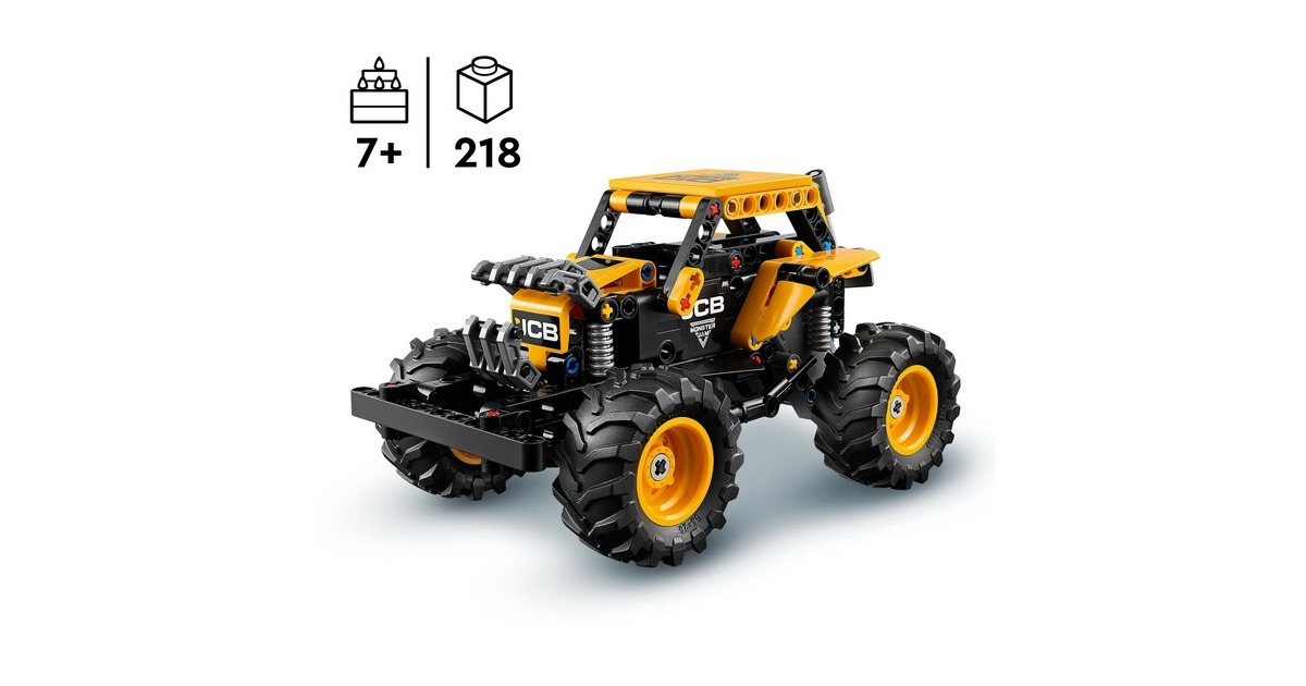 LEGOTechnic - Monster Jam DIGatron pull-back Constructiespeelgoed  (42199)