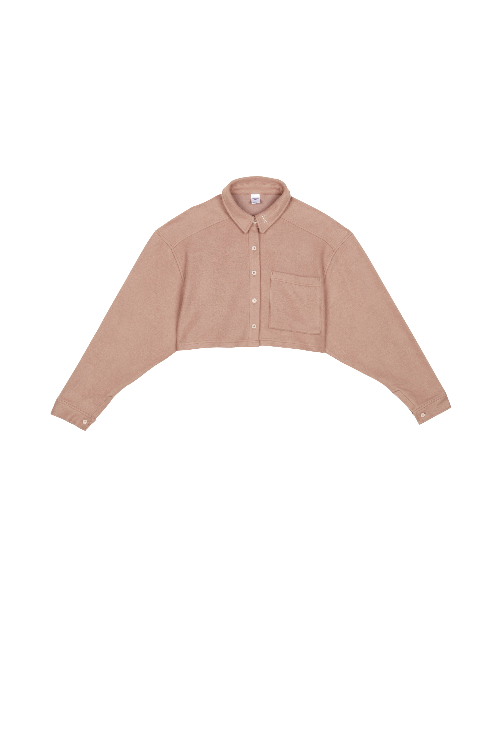 REEBOK Veste CL WDE FLEECE LAYER Marron