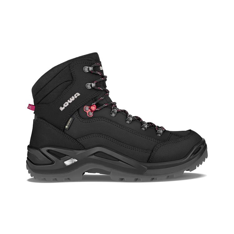 LOWA Renegade GTX Mid LM310945 schwarz/rubinrot