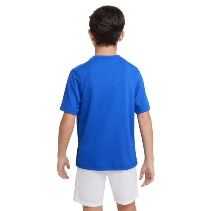 Nike Junior T-shirts Dri-FIT Multi Short Sleeve Tee Blå