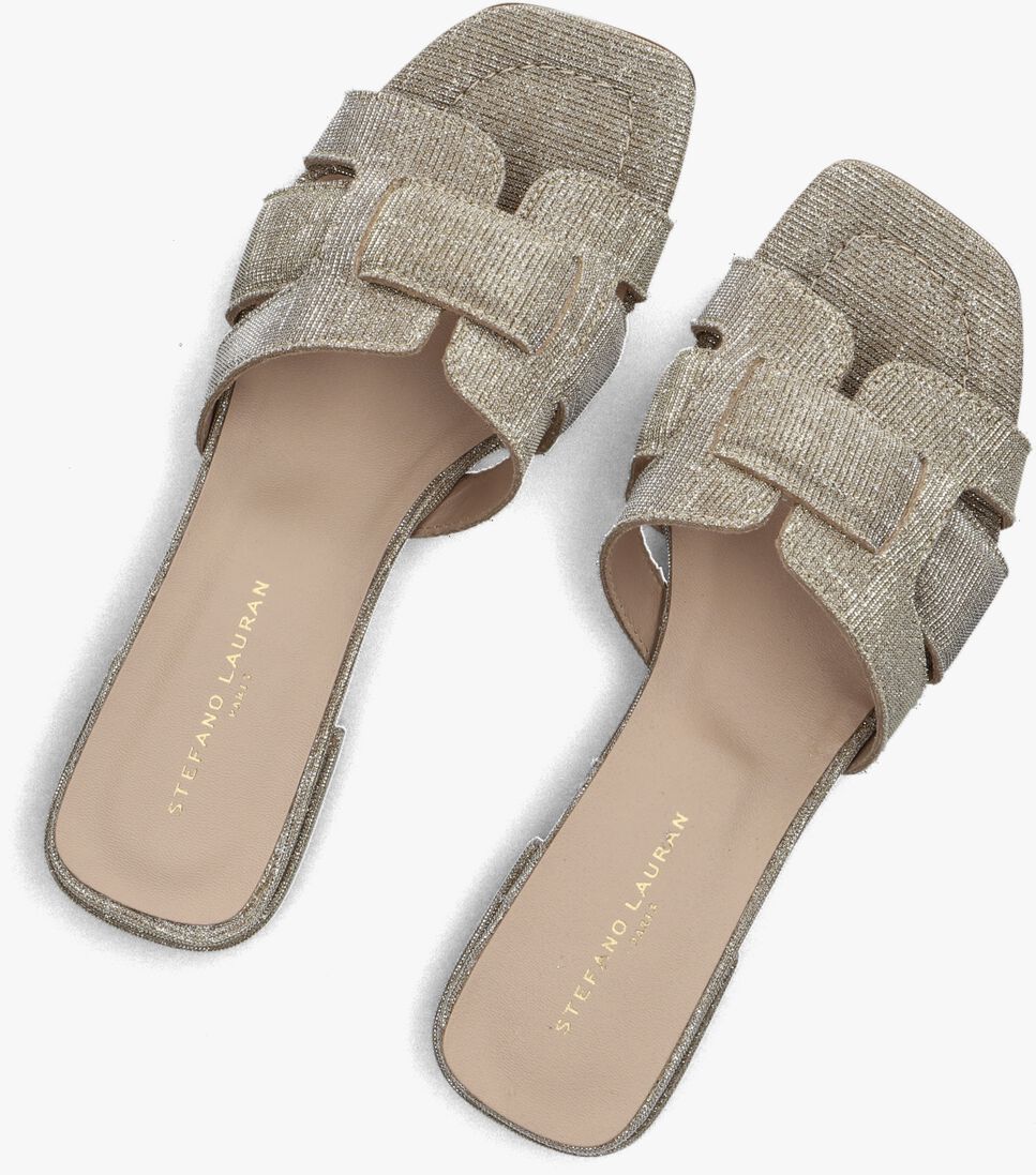 gouden stefano lauran slippers 24050