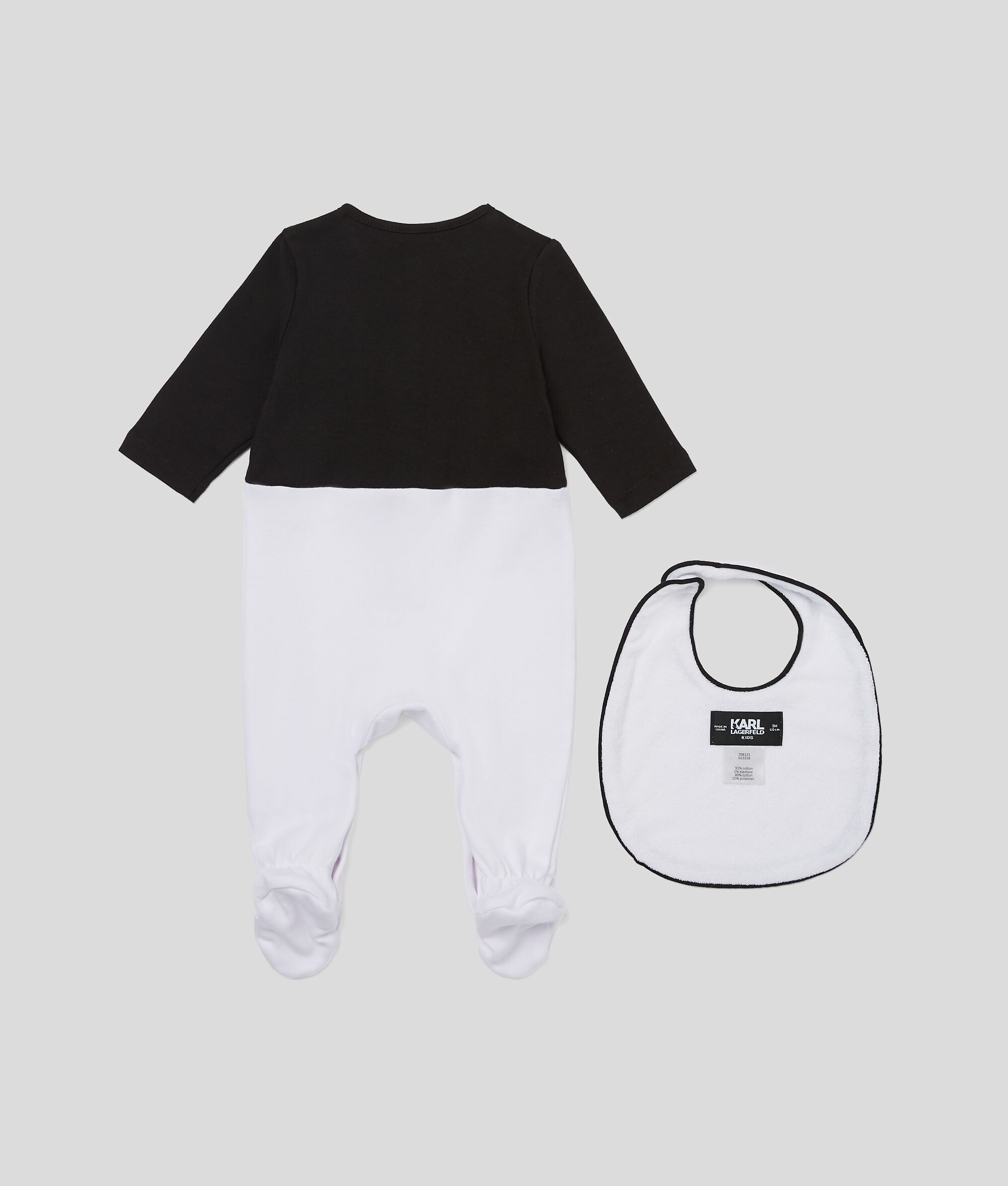 Pyjama pour bébé avec bavoir K/Ikonik
