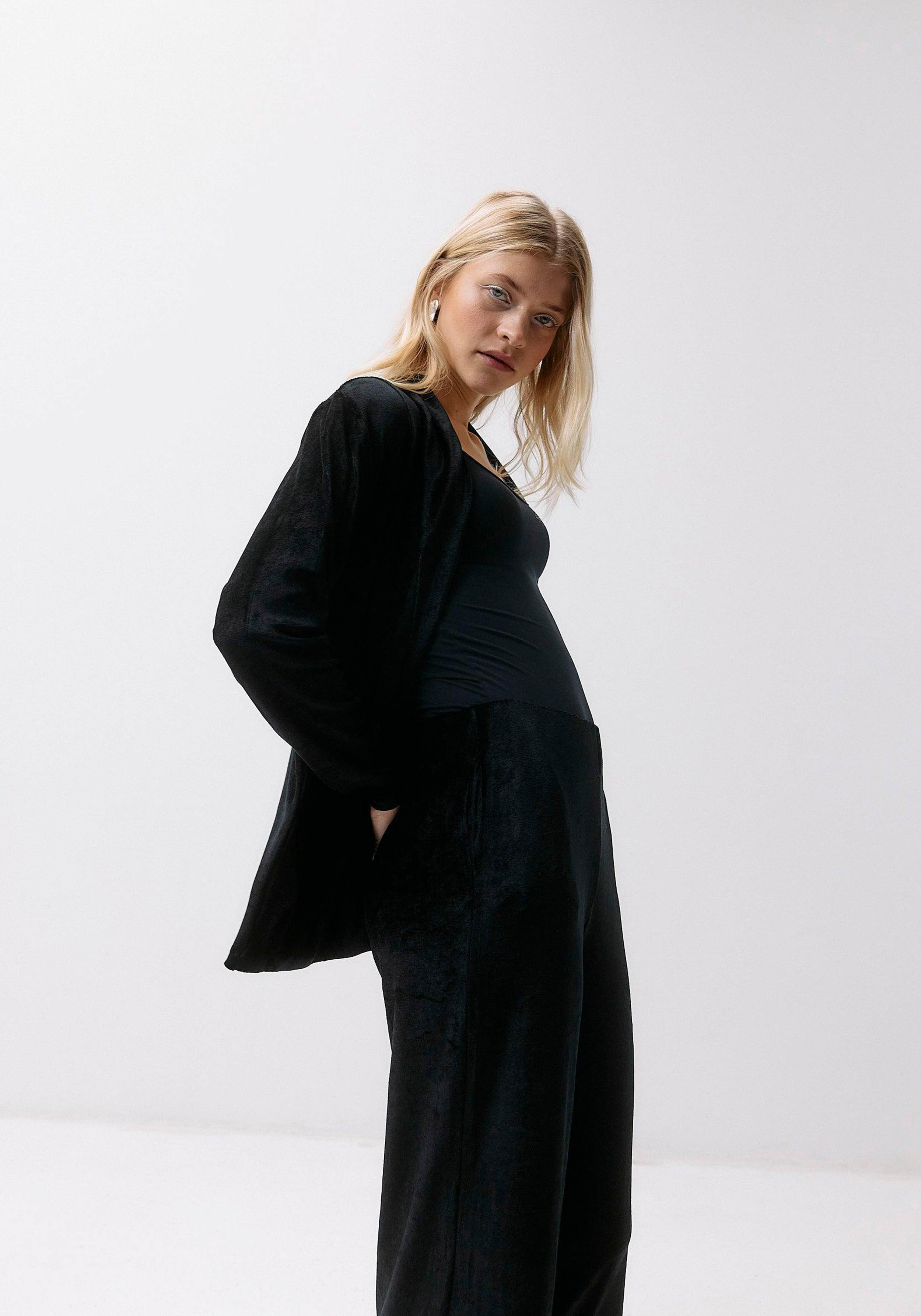Moya Kala Blazer Velvet Black Intense