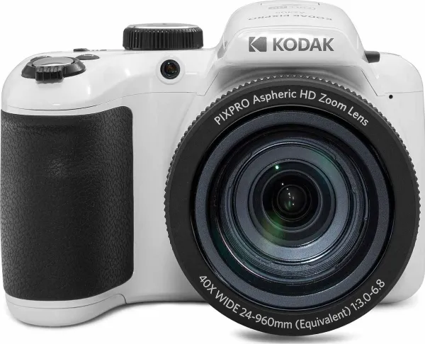 Kodak Astro Zoom AZ405, 20,68 MP, 5184 x 3888 pixel, BSI CMOS, 40x, Fuld HD, Hvid