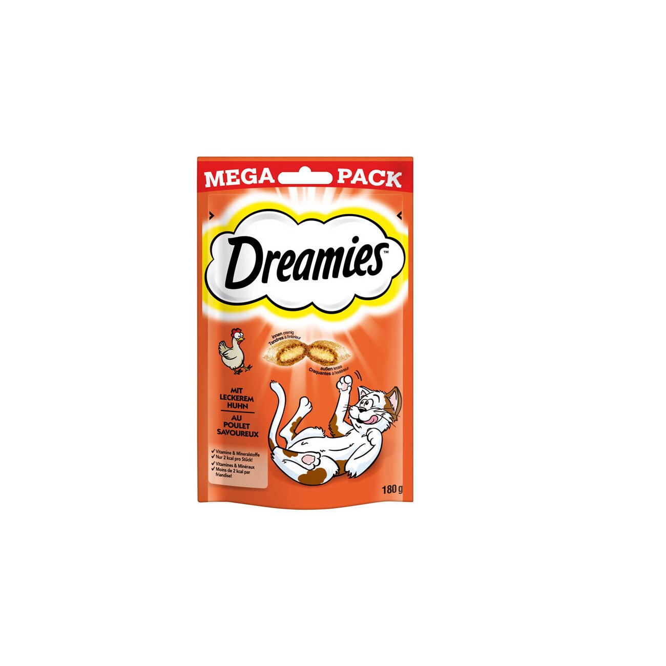 Dreamies Mega Pack 180g Huhn