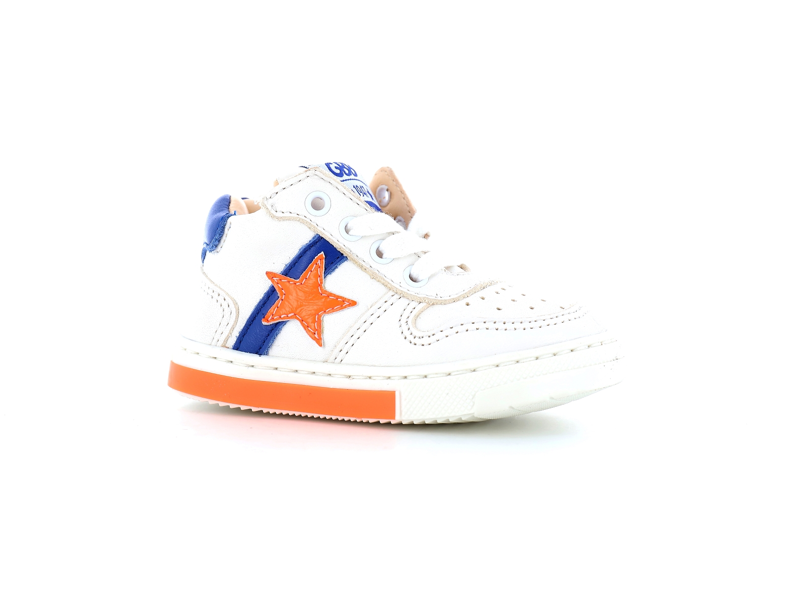 Gbb-RIKKIE AH655 Cuir Blanc multi