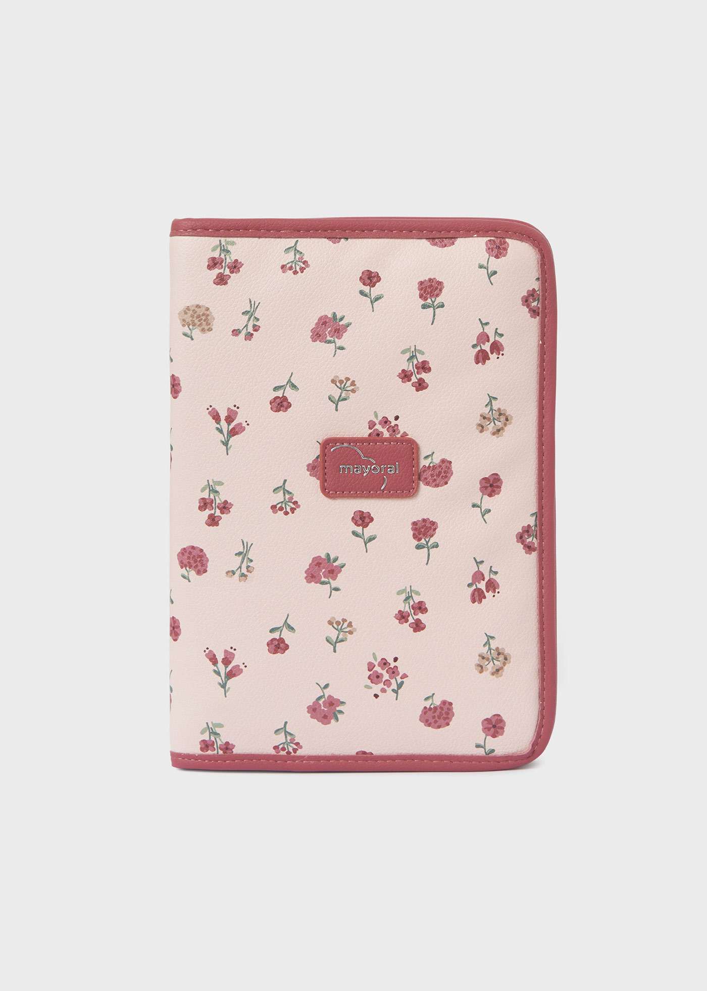 Porta-documentos com estampa de bebê