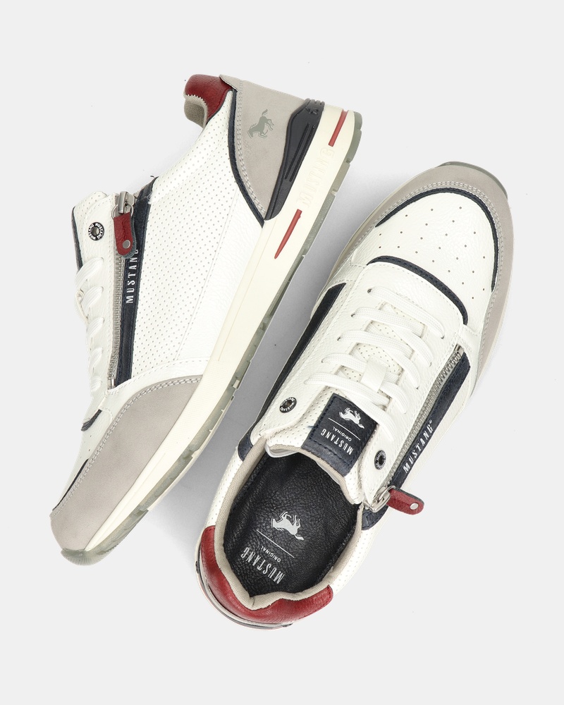 Mustang Lage sneakers  - wit