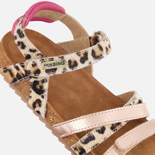 Vingino Vienna Sandalen roze Leer