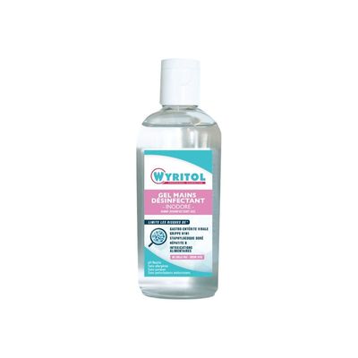 Wyritol - Gel hydroalcoolique désinfectant pour les mains - flacon - 100 ml