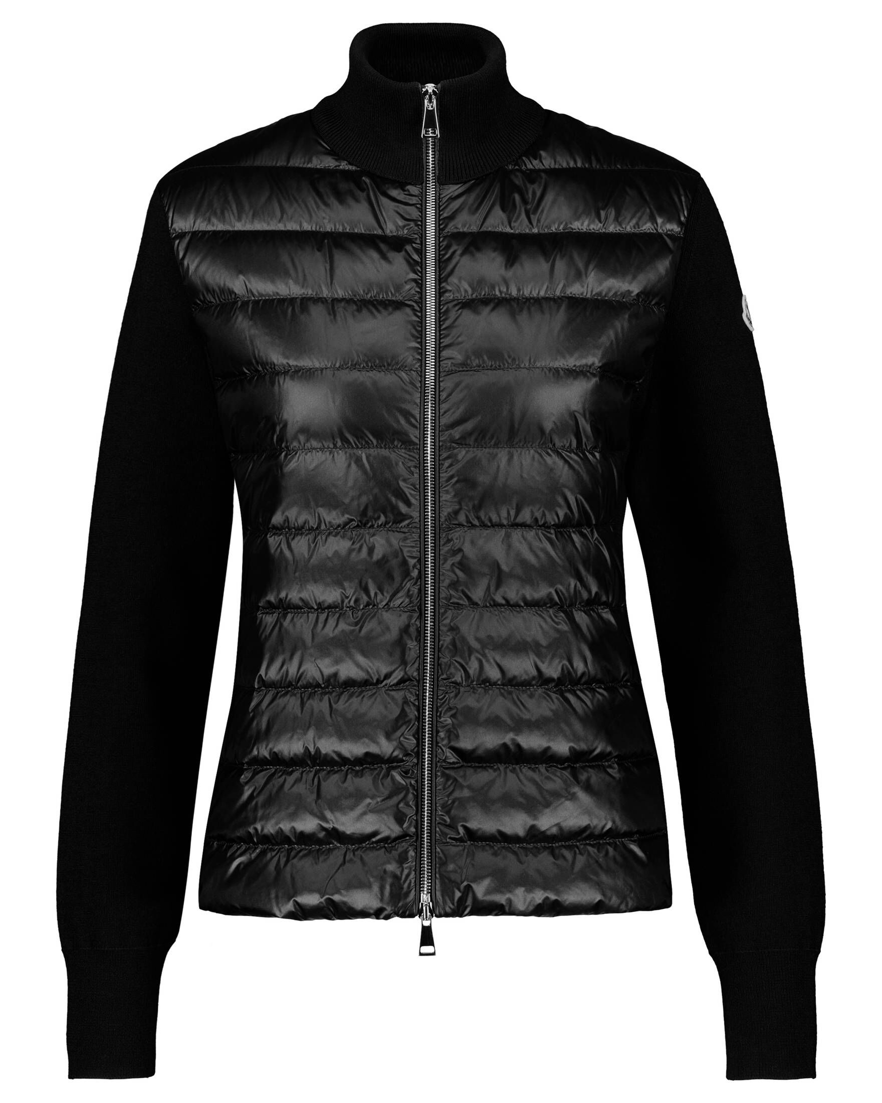 Moncler| Damen Strickjacke mit Daunenwattierung