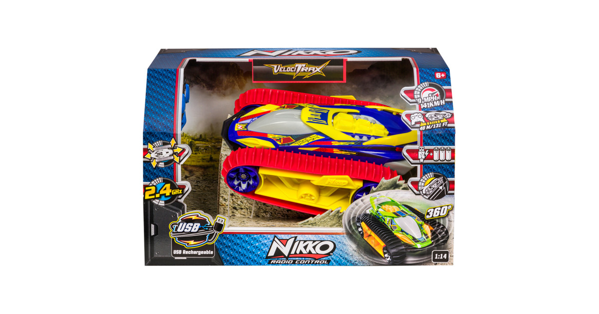 NikkoVelociTrax: Rally Red RC