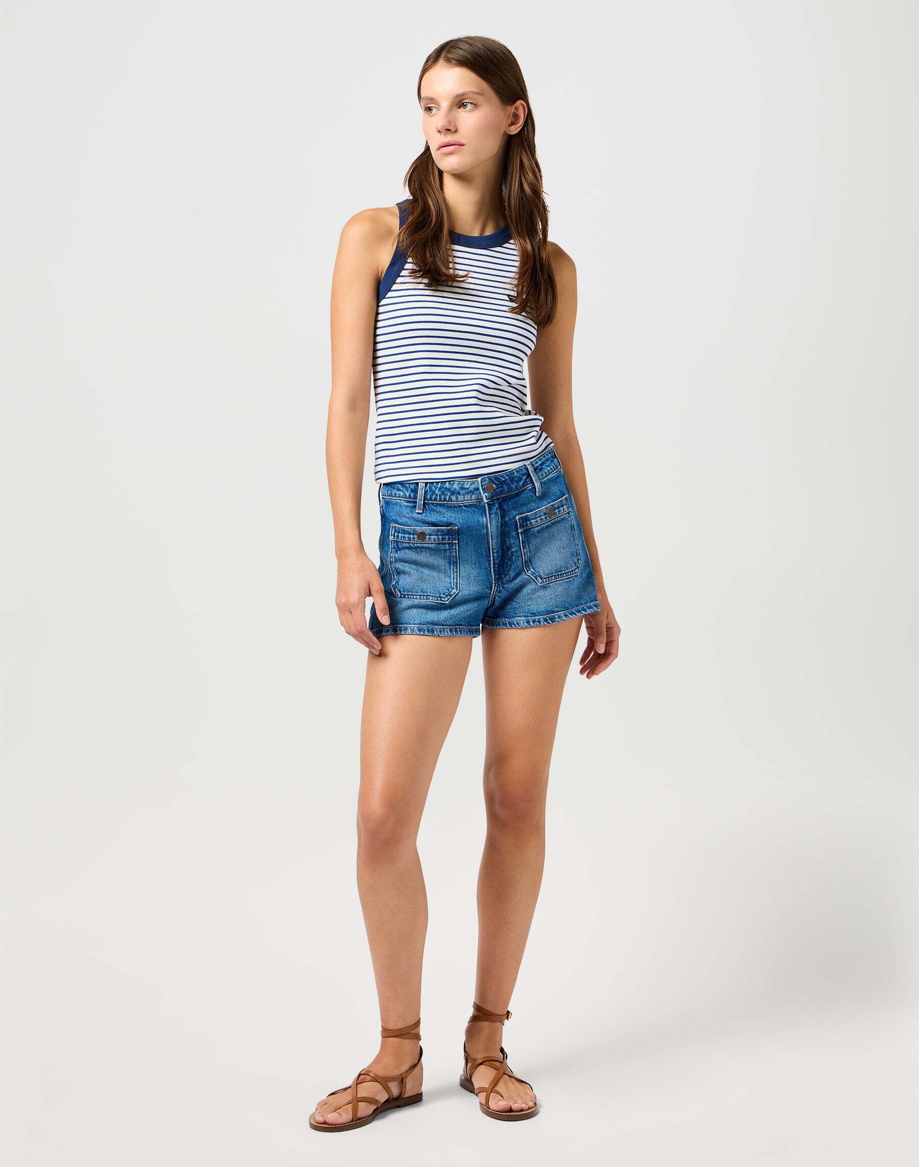 Wrangler Relax-fit-Jeans »WRANGLER Jeansshorts Pocket Cowboy Short«