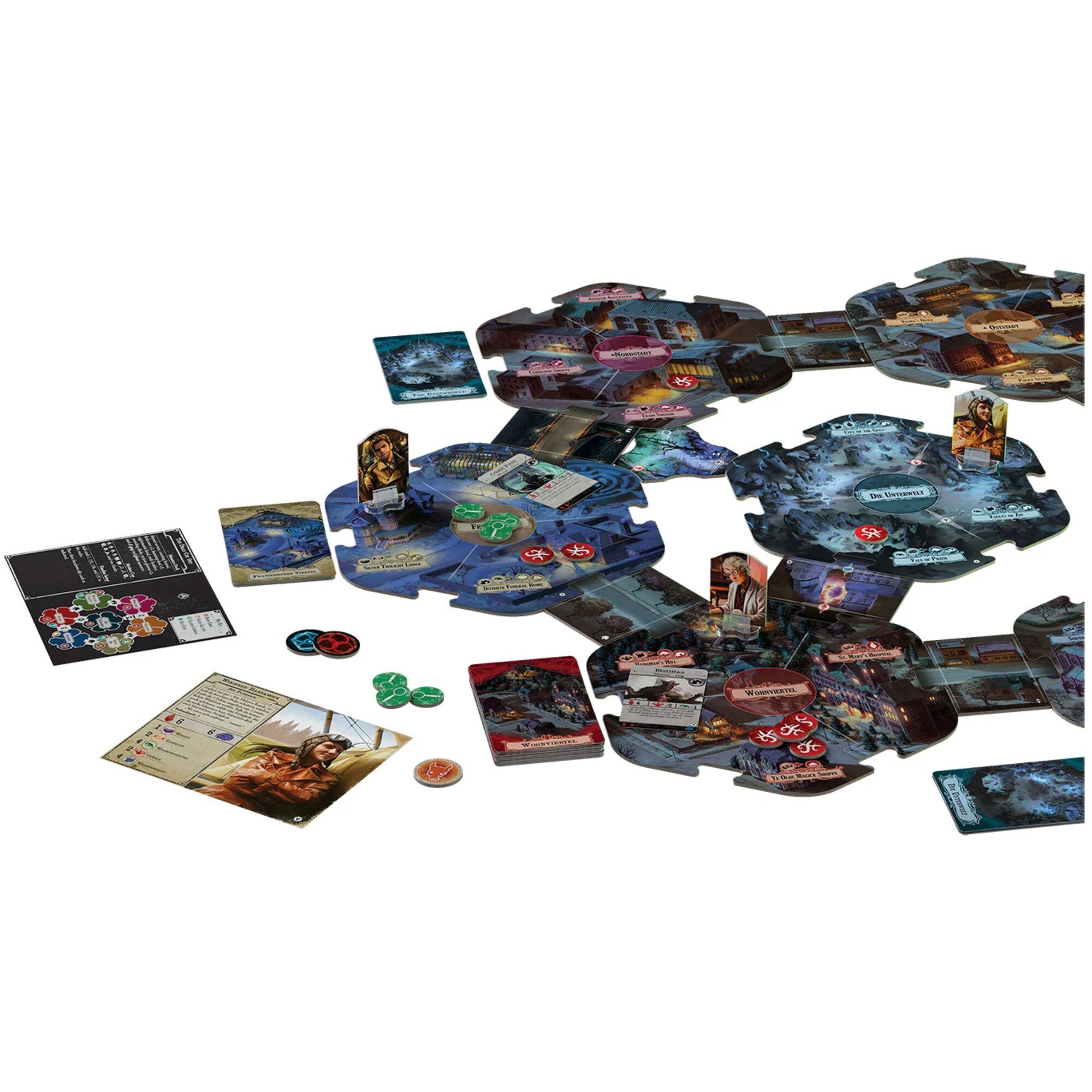 Asmodee Brettspiel Arkham Horror 3. Edition - Geheimnisse des Ordens