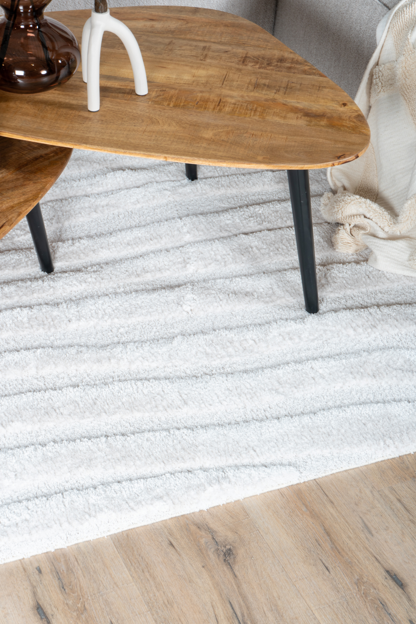 Vloerkleed Lima Creme 240 x 340 cm