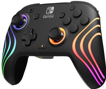 PDP Afterglow WAVE Draadloze Controller - RGB - Back Buttons - Zwart - Nintendo Switch/OLED