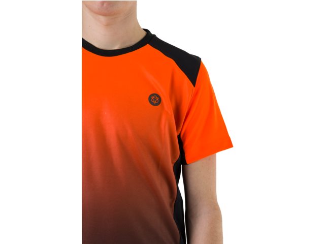 AGU Kortærmet MTB Jersey Sort/Orange