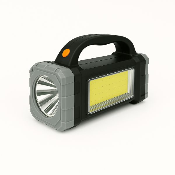 Sanda Lanterna led Recarregável Sd-5732 Preto