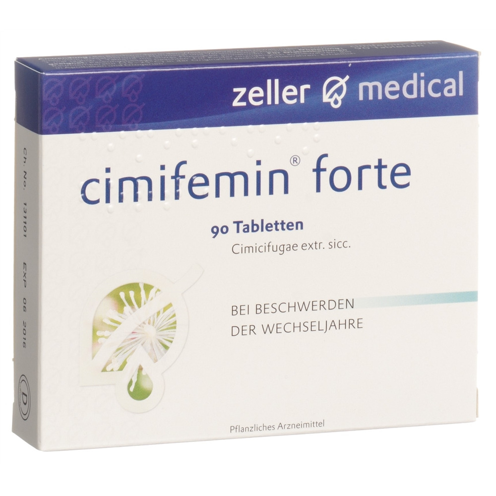 CIMIFEMINE forte Tabl 13 mg Blist 90 Stk