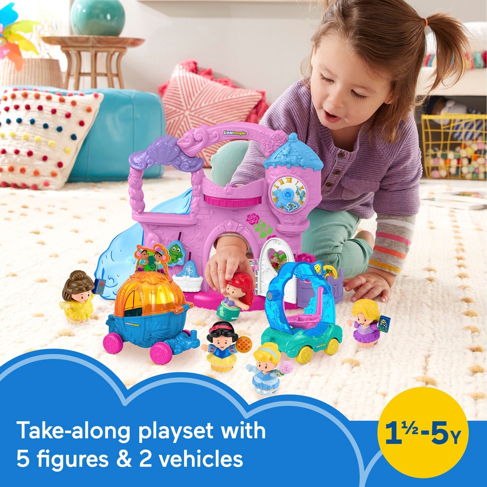 Fisher-Price Little People Prinzessinnen-Spiel- und Burg-Geschenkset (exklusiv)