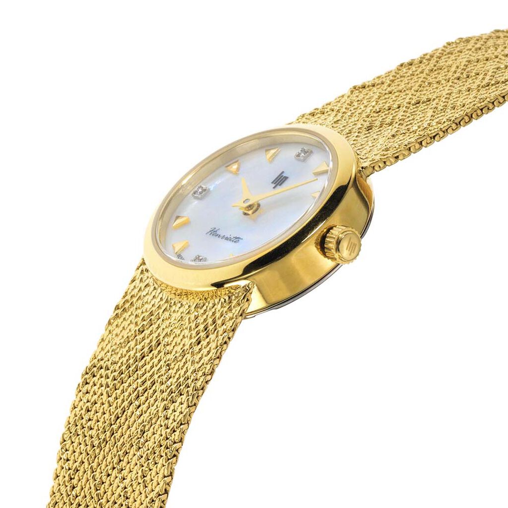 Montre Lip Henriette Nacre Blanche