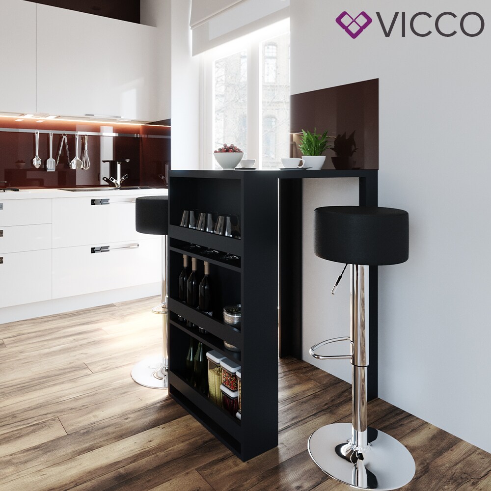 VICCO Bartisch Bar Tresen drei Farben Bartresen Stehtisch Tisch Tisch Bistrotisch inkl. Barhocker