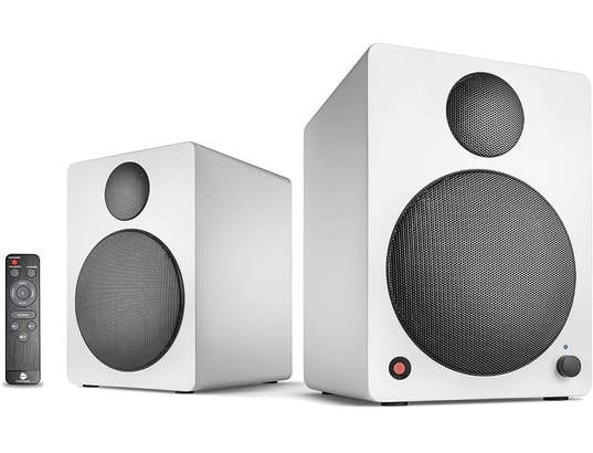 WAVEMASTER - Enceinte amplifiée 2.0 Cube neo white - kit d'enceintes 2.0