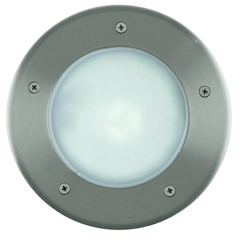 EGLO Riga 3 Inbouwlamp - E27 - Ø 10 cm - RVS