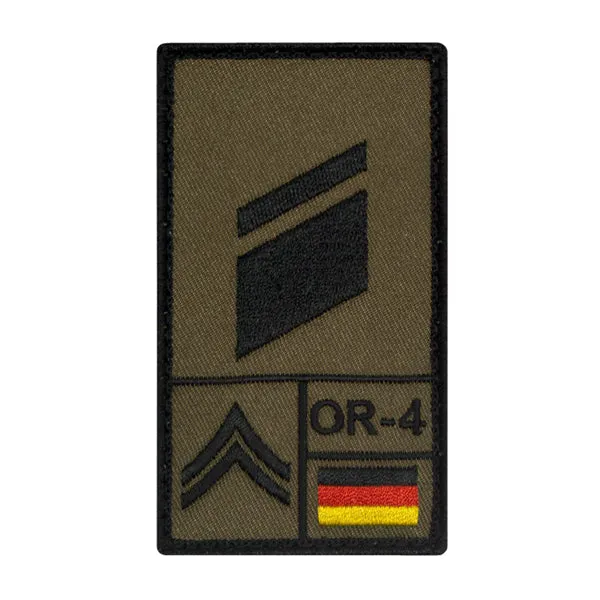 Café Viereck -  Rank Patch Stabskorporal