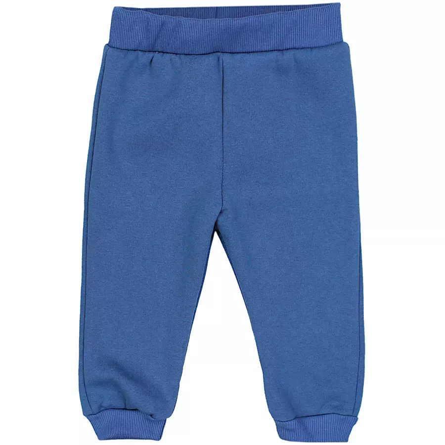 TupTam Baby Jungen Hosen Fleece Angeraut Winter 2er Pack schwarzblau