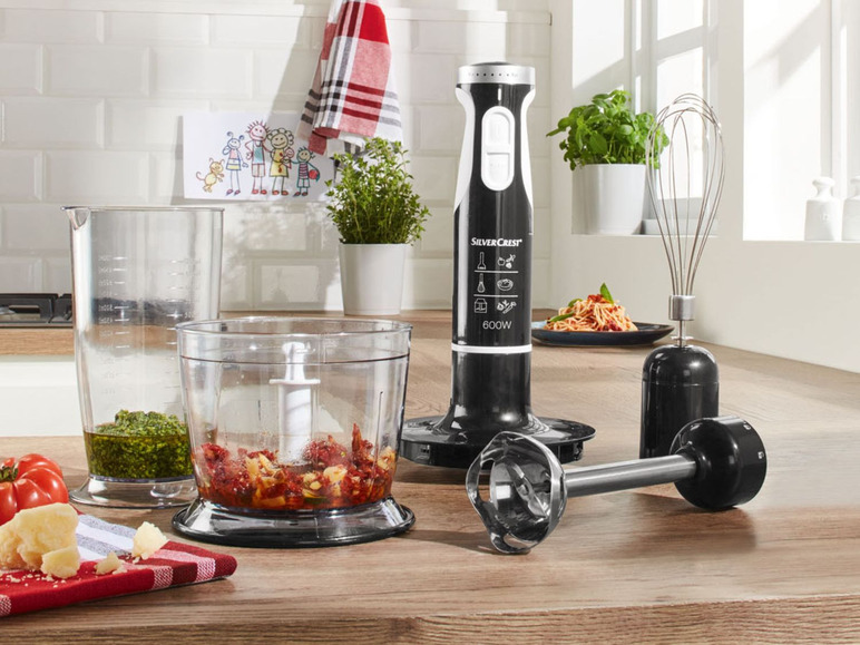 Staafmixerset, 600 W, 5 snelheden