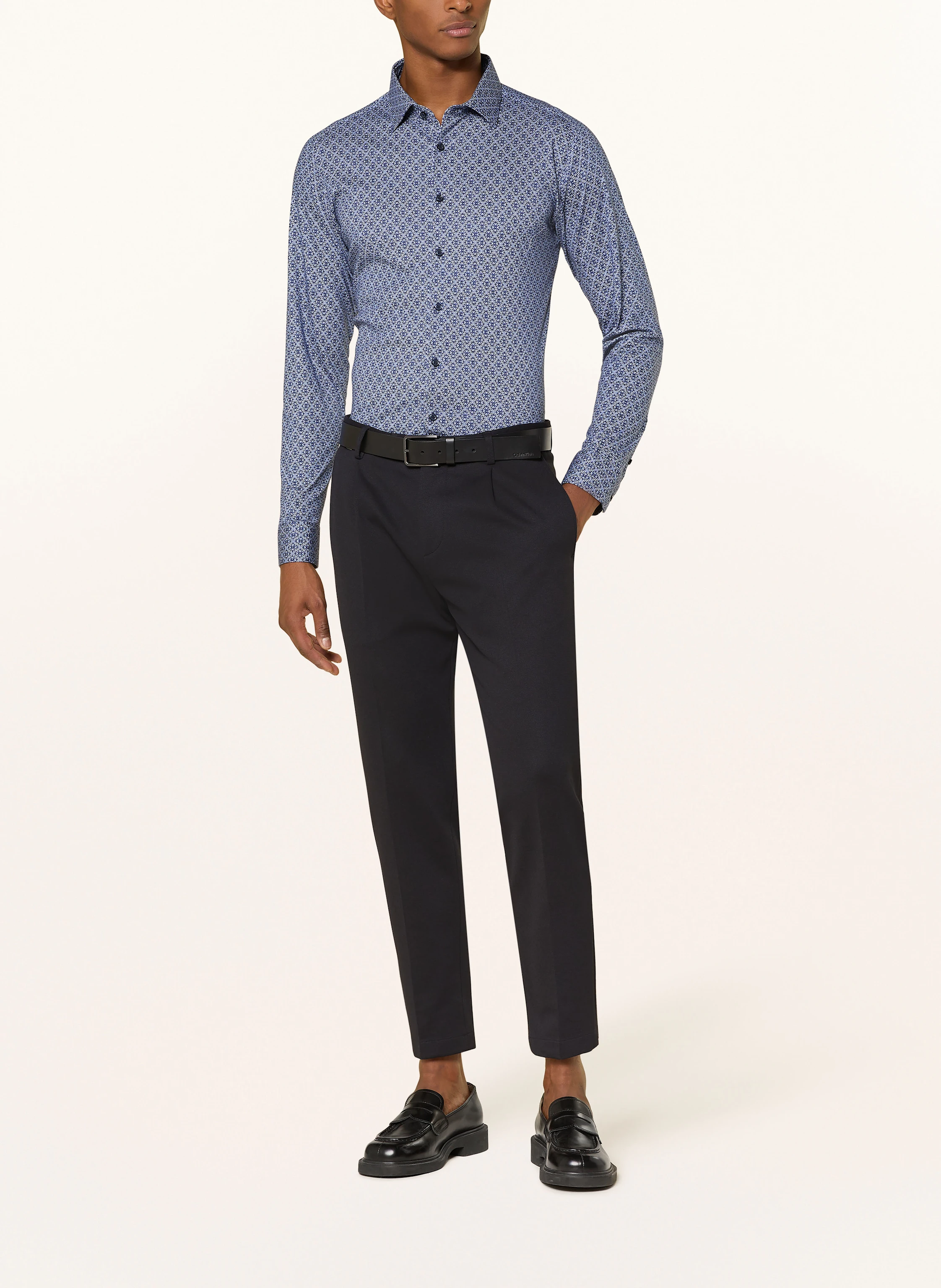 DESOTO Jerseyhemd Slim Fit