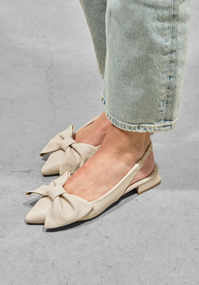 beige stefano lauran slingbacks mirella