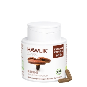 HAWLIK Reishi Extrakt Kapseln, 60 Stück