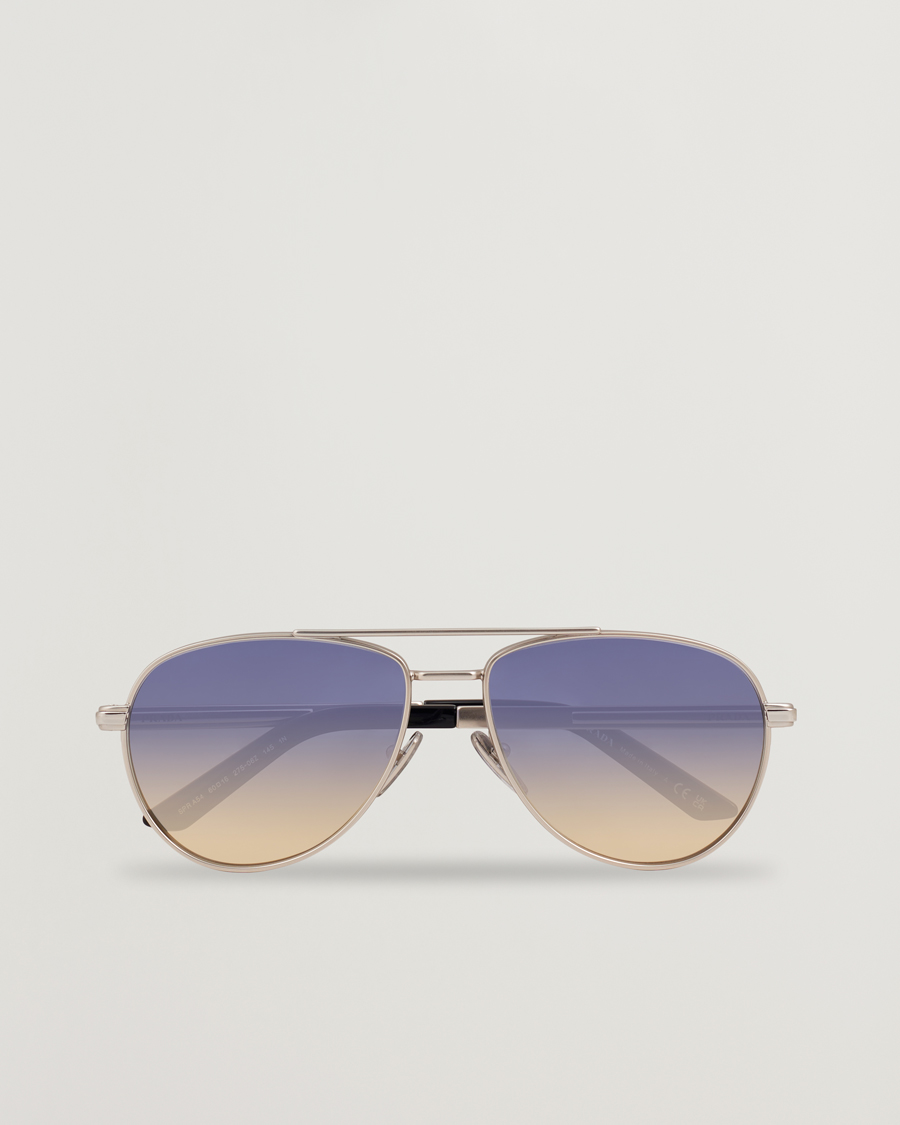Prada 0PR A54S Sunglasses Silver