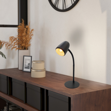 Eglo bureaulamp Carlo zwart