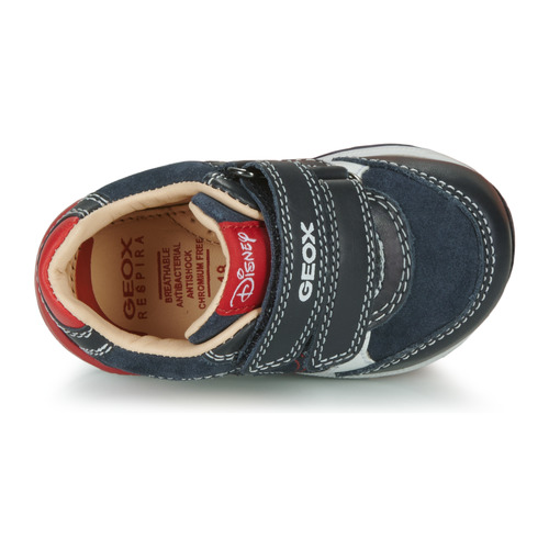 Geox - B RISHON BOY C - Bleu / Rouge