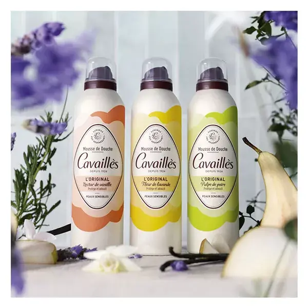 Mousse de Banho Néctar de Baunilha Cavailles 200ml