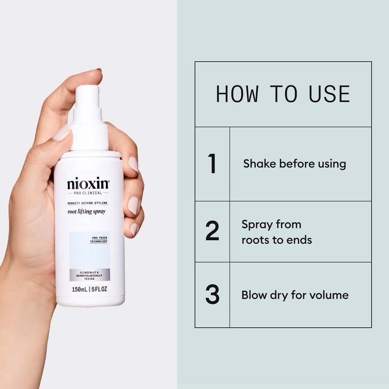 Nioxin Density Defend Styling Root Lifting Spray 150 ml