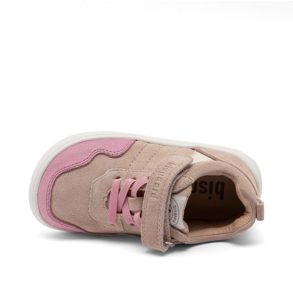 Køb Bisgaard Dusty Rose Barefoot Baloo Velcro Sko