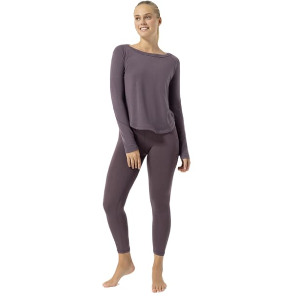 Collant running SUPER.NATURAL W HIGH RISE TIGHT RAISIN
