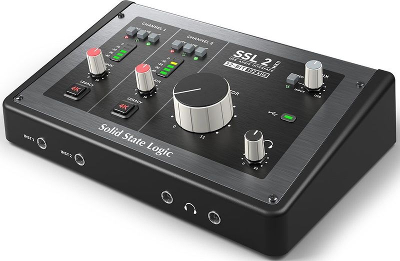 Solid State Logic - SSL 2 mkII - Audio-interface - Zwart